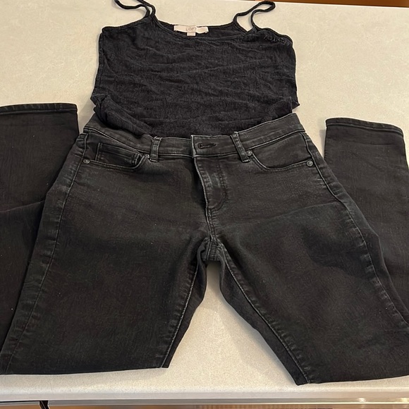 Pantalon Skinny Moderne Ann Taylor Loft - Noir, Taille 6, Jamais Porté Avec étiquette